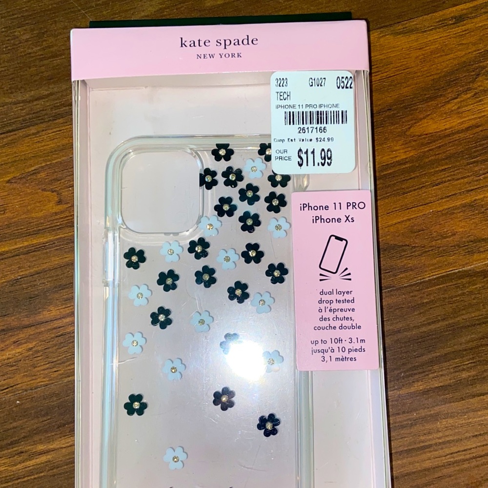 Authentic KATE SPADE ♠️ phone case for iPhone 11 Pro!
